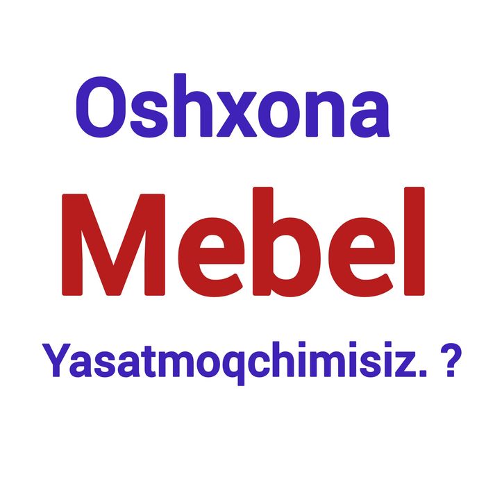 Oshxona mebel zakazga yasaymiz
