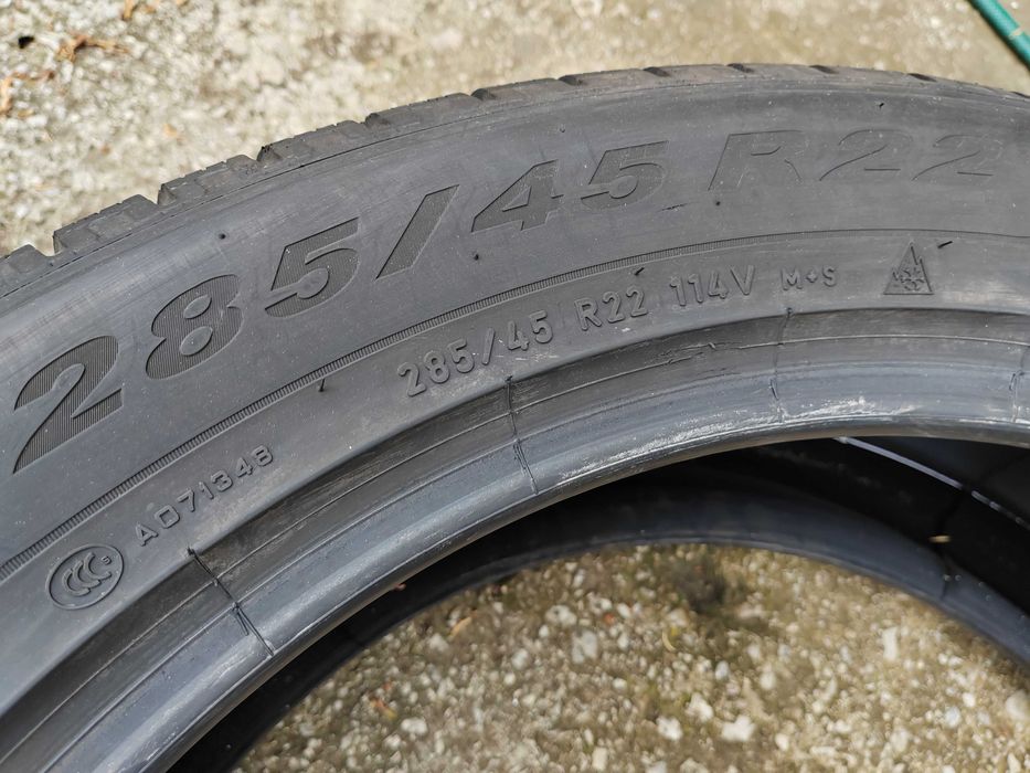 285/45/22 1бр.Pirelli Зимна гума