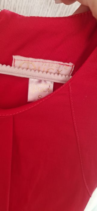 Червена рокля Junona,Lucy, размер ХС/С