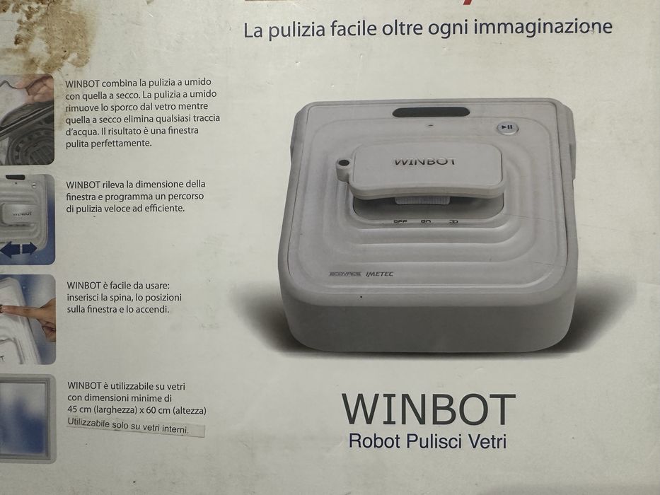 Робот за почистване на призорци winbot Ecovacs.