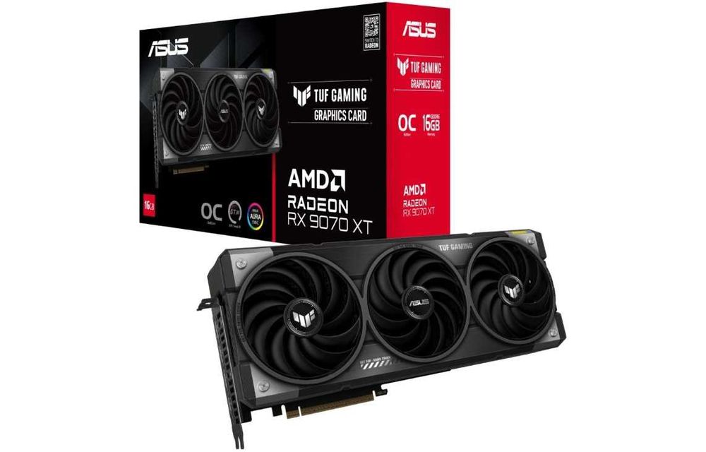 Asus TUF Gaming RX 9070XT 16GB GDDR6 OC