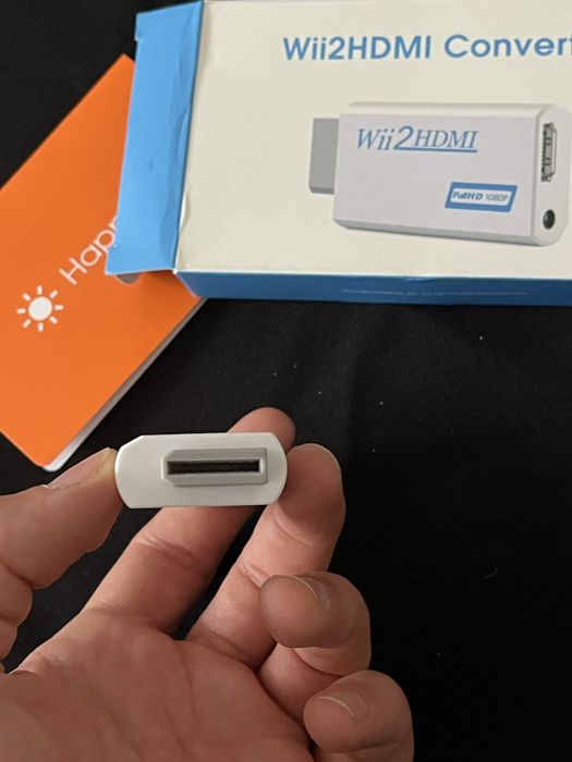 Set Wii2HDMI + Cablu HDMI Nintendo Wii – Bucată / Bulk