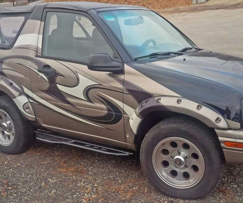 OVERFENDERE Suzuki GRAND Vitara 3 usi - 8 cm + kit garnituri/suruburi