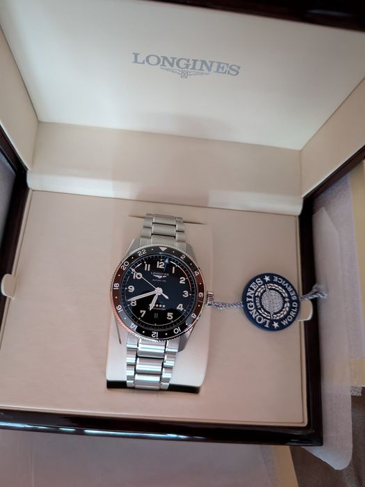 Продавам Longines Spirit Zulu Time 42mm GMT L3.812.4.53.6