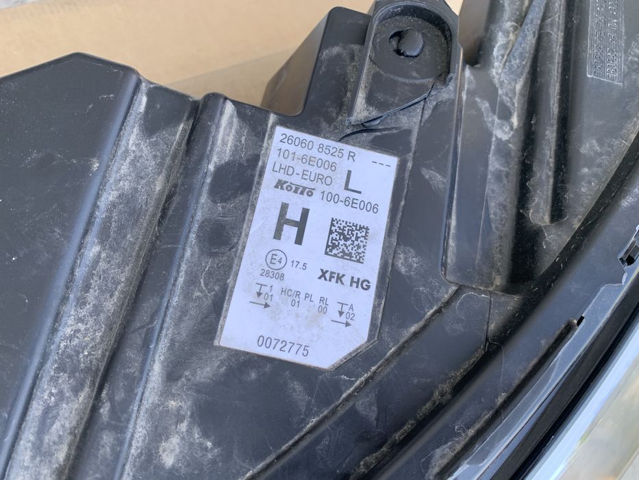 Far Renault Kangoo an 2020/2021/2022/2023/2024/2025