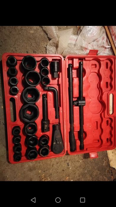 Набор головок от 21 до 65