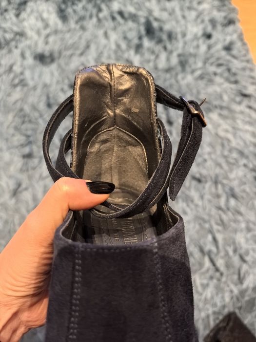Botine piele întoarsă