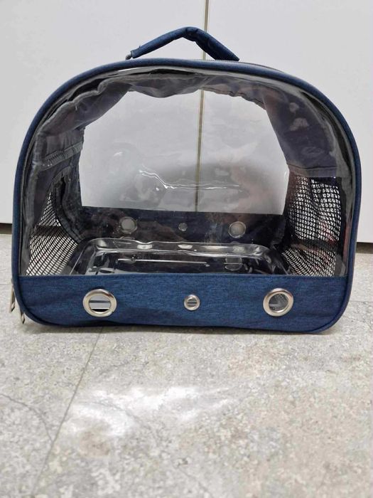 Geantă portabilă pentru transportul păsărilor