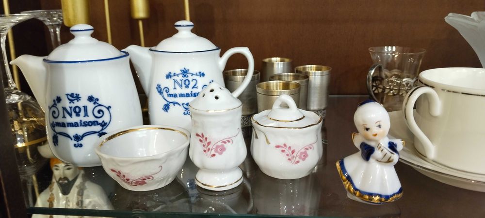 Сахарница Барановка. Фарфор