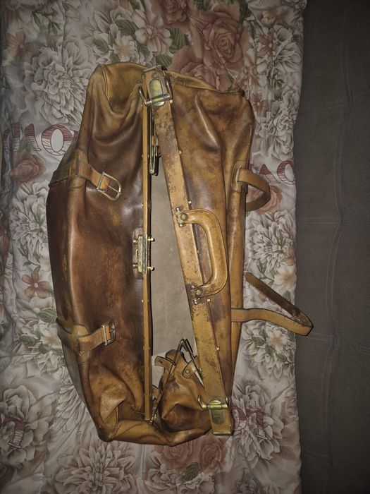 Geanta de voiaj din piele naturala  toscana