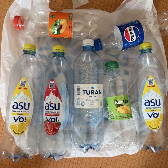 Продам пустые баклажки (0,5л, 1л), пластик тара в большом количестве