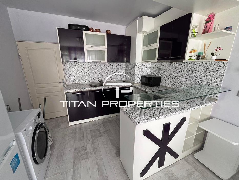 Дава се под наем Двустаен апартамент в Бургас, Меден рудник - зона В - 55 кв.м за 398.82 € - Снимка #2