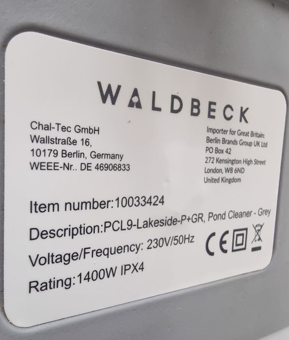 Прахосмукачка Waldbeck 1400w за сухо и мокро почистване