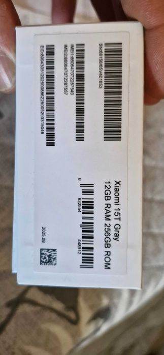 Xiaomi 15T Gray 12GB RAM 256GB ROM