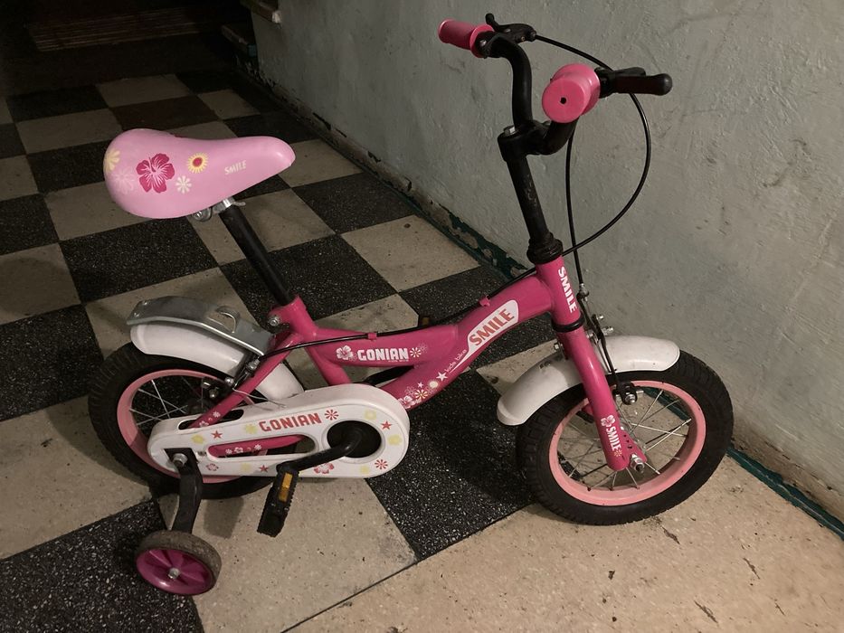 bicicleta roz roti 12 inch