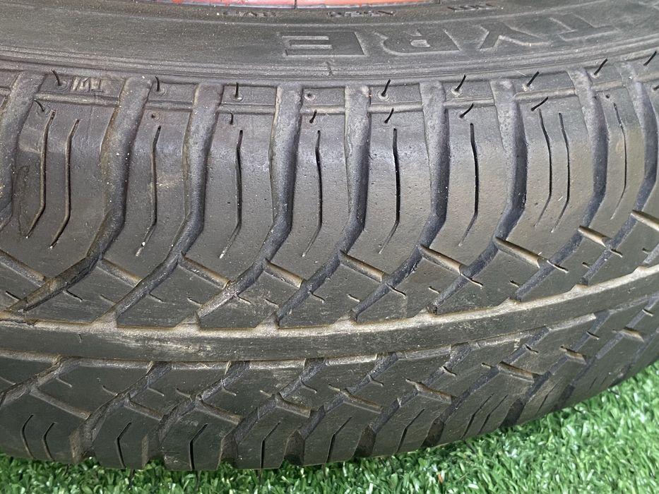 Roata rezerva originala Fiat 500 Lancia 4X98 cu anvelopa 135 80 13