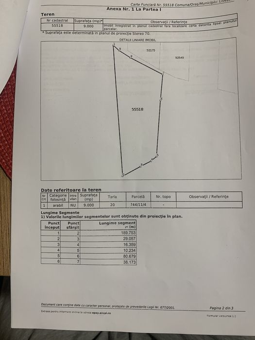 Vand teren in Livezeni 9000mp