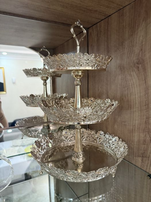 Ваза фруктовница, 3-х ярусная