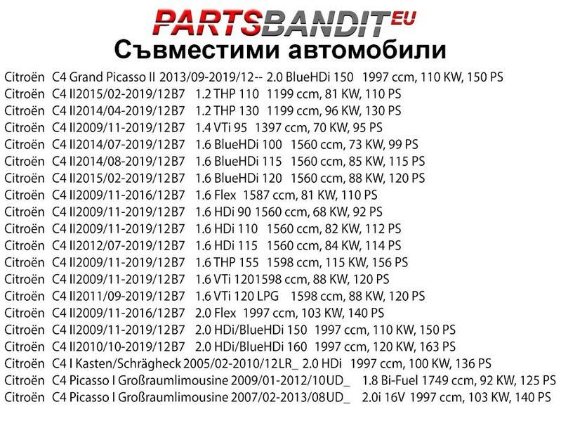 10 бр. Щипки Щипка Клипс Бутон за Citroen Ford Renault Peugeot