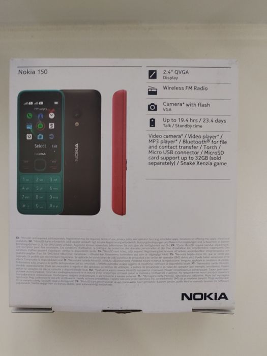 Кнопочный телефон Nokia 150 Dual Sim TA-1235 2 SIM-карты.