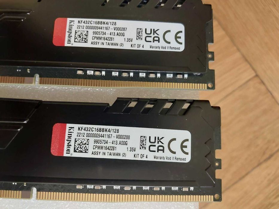 64GB DDR4 3200Mhz CL16 - Kingston Fury Beast
