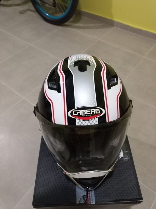 Каска - Caberg Stunt Blade white Black red