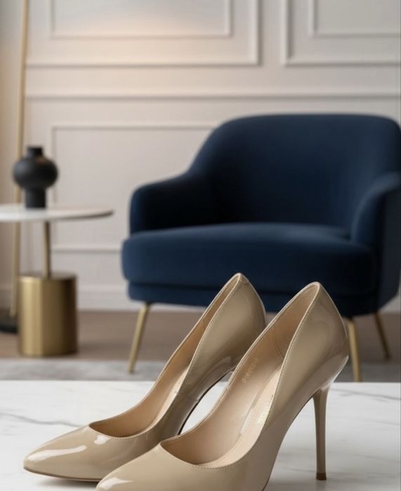 Элегантные Лаковые лодочки.