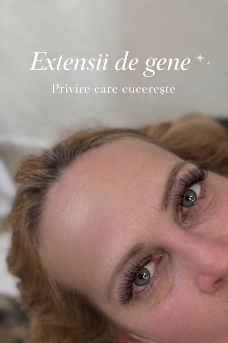 Machiaj si extensii de gene/ cosmetică