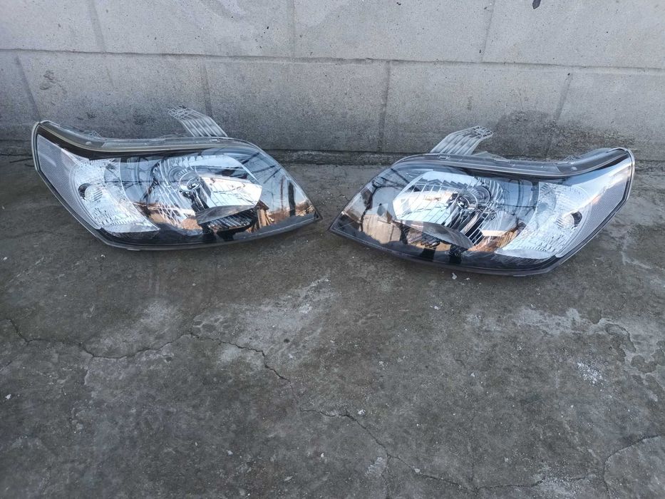 ляв и десен черен фар за шевролет авео Т255 08-11 CHEVROLET AVEO T255