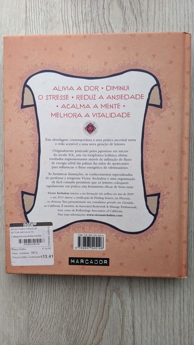 Carte Reiki cu illustratii, in limba portugheza