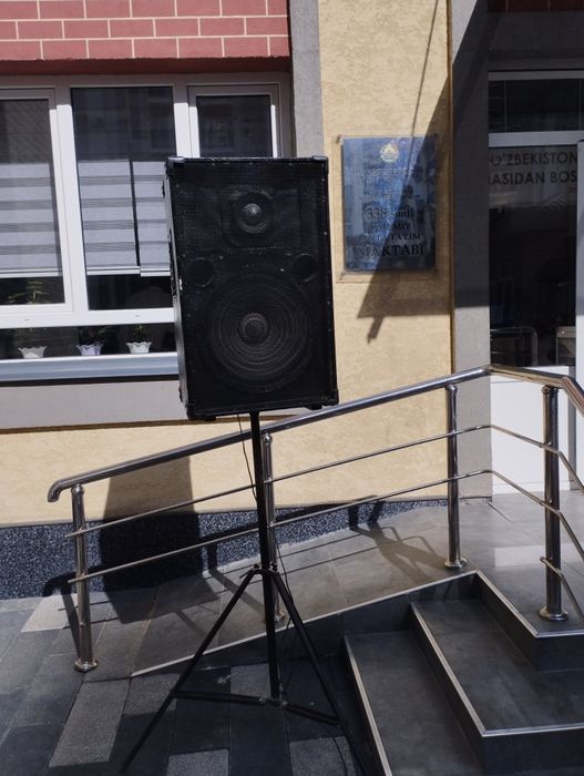 Услуги Дж + калонка аппаратуры Kalonka xizmati mikrafon + Dj