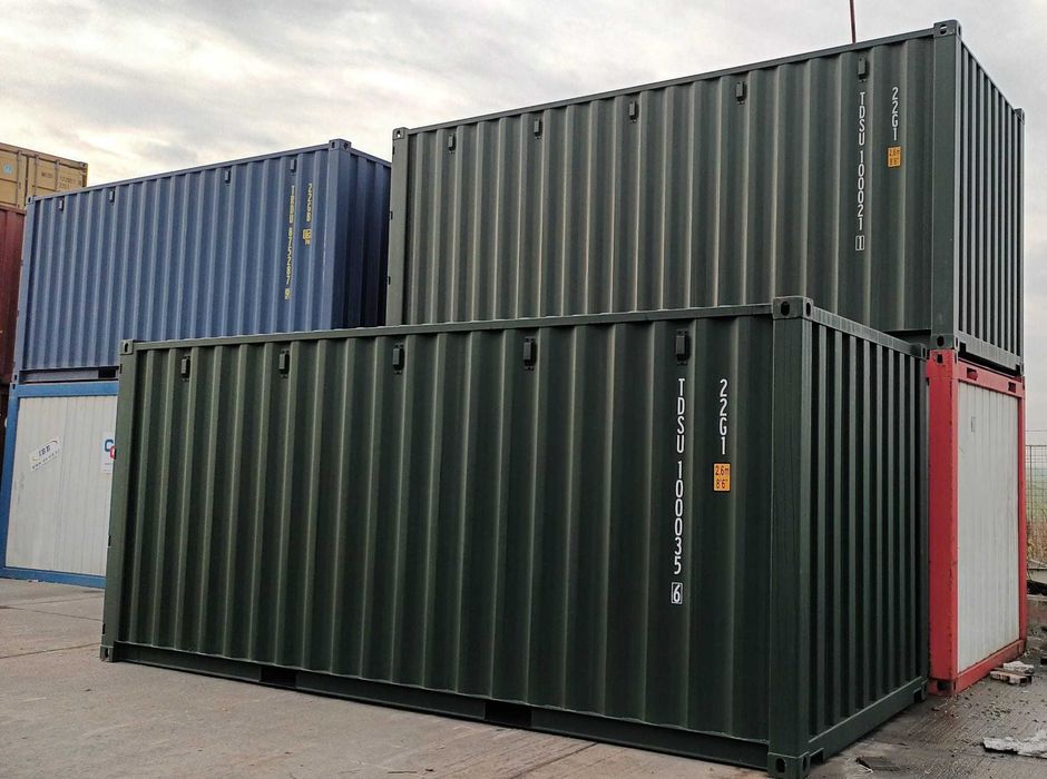 Container Maritim 20' DV NOU – Ideal pentru Depozitare Locuință!