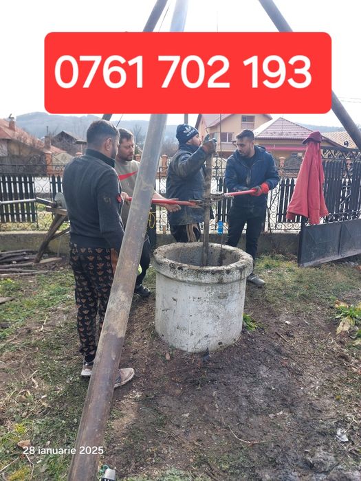 Foraje Puturi Apa PVC Denisipări