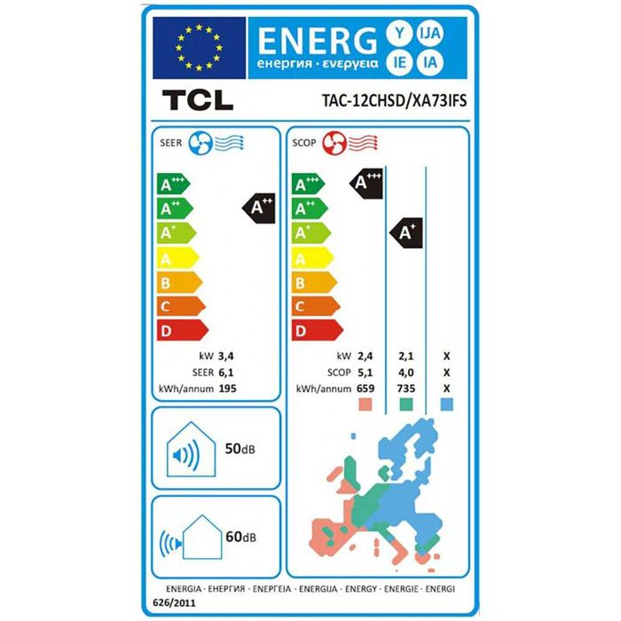 Aer conditionat TCL , 12000BTU,Montaj inclus.