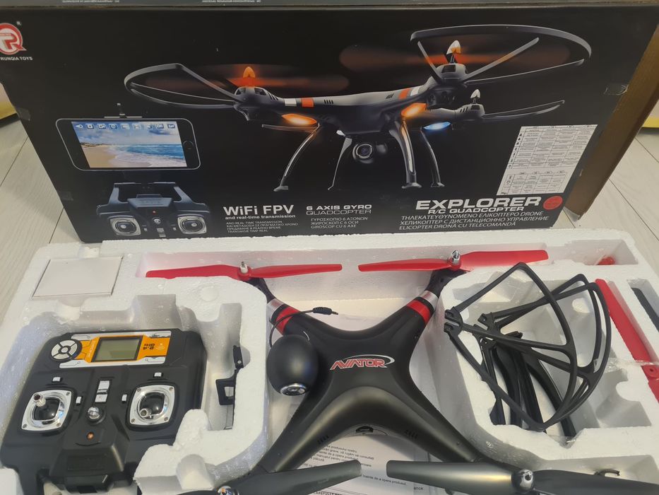 Drona Quadcopter cu telecomanda si camera