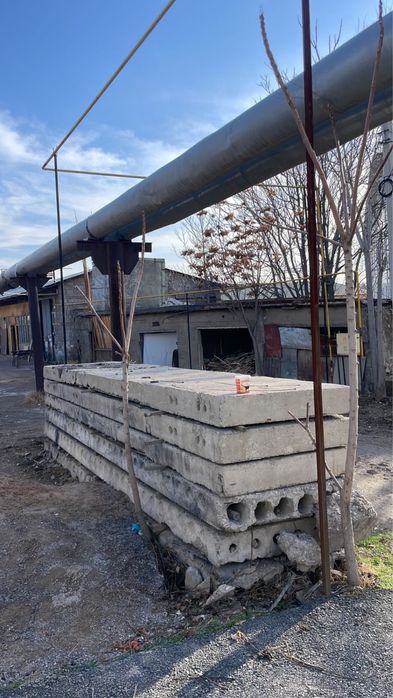 Бетонные плиты 120*600