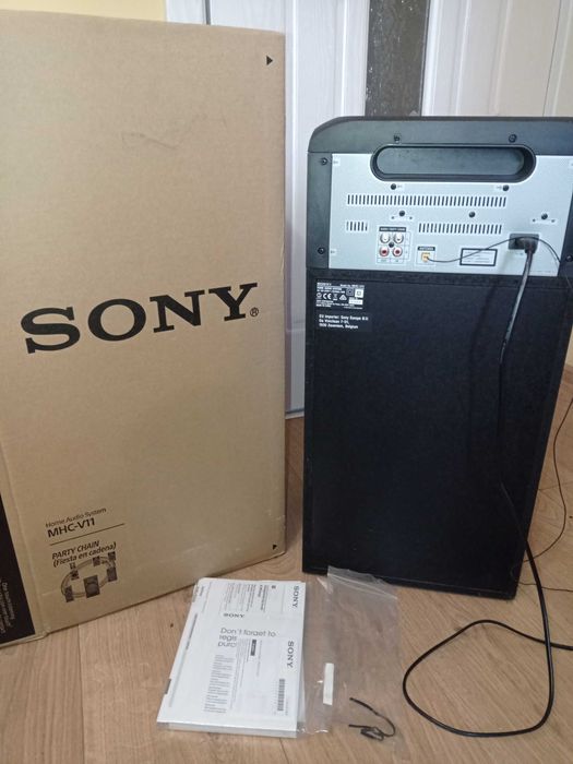 Мощна аудио система Sony MHC-V11 – Bluetooth, Караоке и Уникален Бас