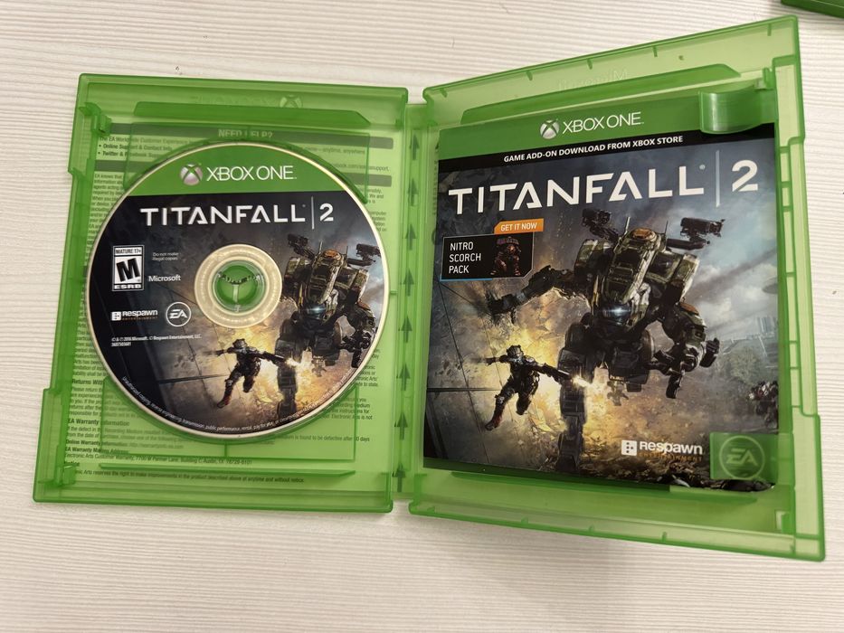 Диски xbox one Titanfall 2 есть русский язык