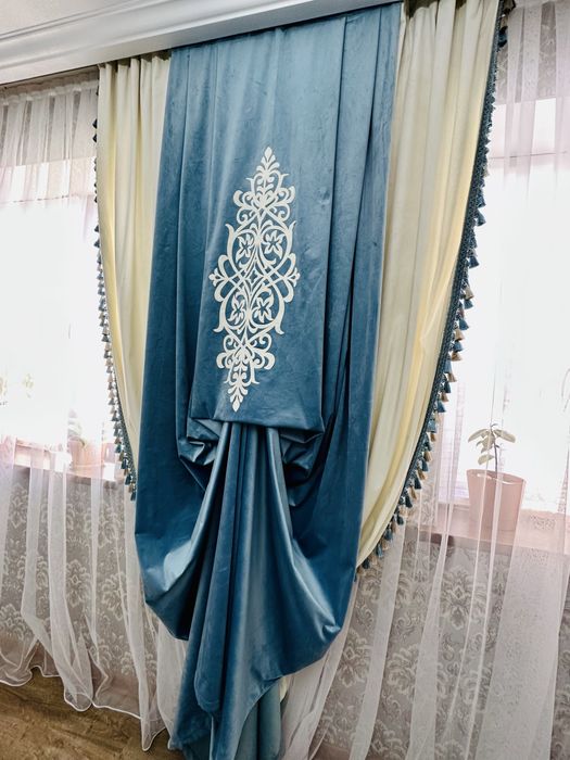 Комплект штор готовый