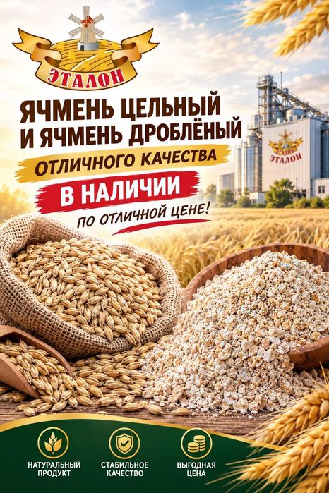 Отруби ячмень пшеница