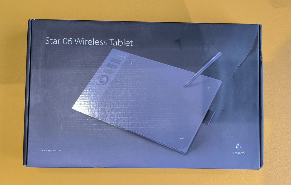 Графический планшет XP-Pen 06 беспроводной для рисования