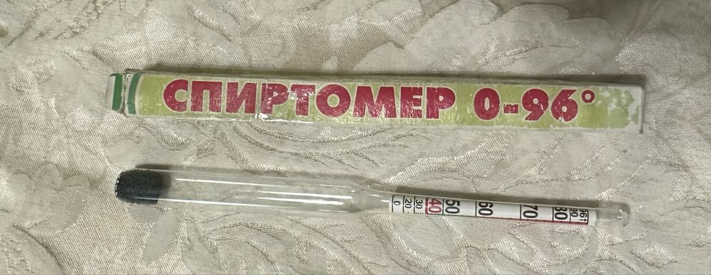 Спиртометр 0-96 градусов