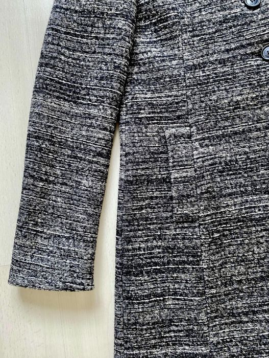 Palton VALENTINO, din stofă de bumbac și lână, măsura 42 IT