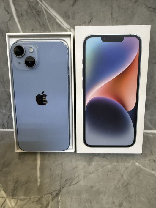 Apple iPhone 14, 128 гб., акб 87, Костанай 1015