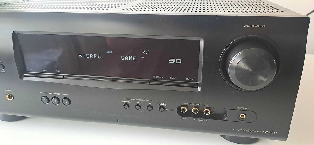 Receiver Denon AVR-1311 HDMI 3D DTS-HD Dolby TrueHD – RDS Amplificator