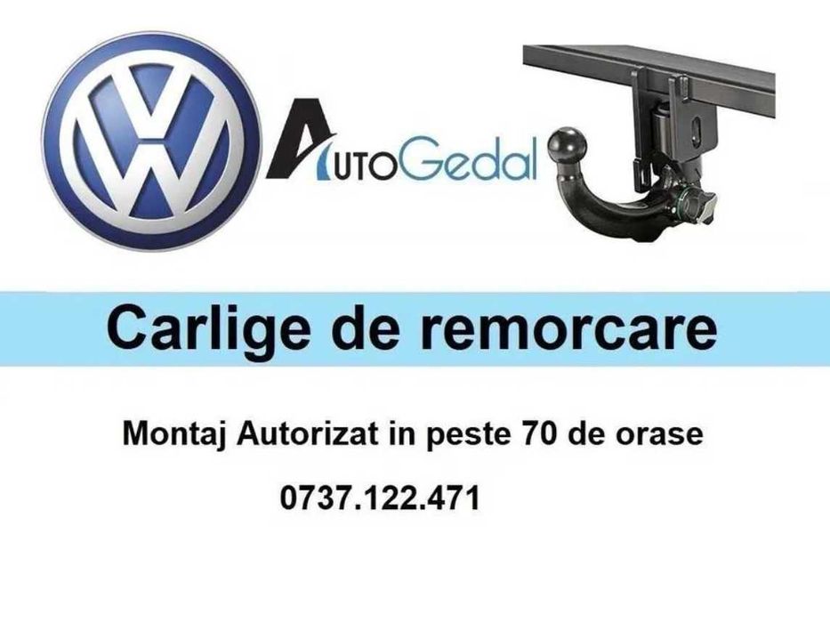 Carlig Remorcare VW Golf VI Combi 2008-2013 - Omologat RAR si EU