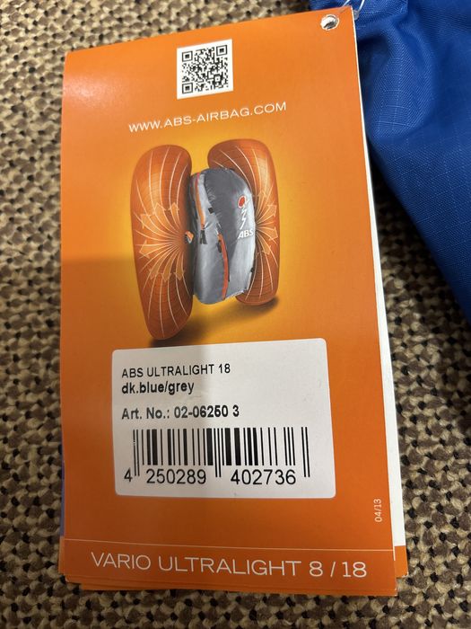 Rucsac salvare ski ABS Vario Ultralight 8/18