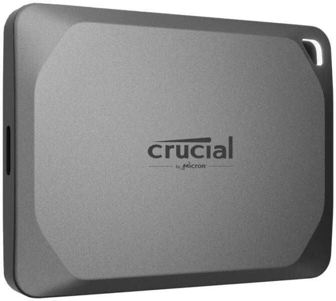 SSD Extern Crucial X9 Pro, 2TB, USB-C 3.2 Gen2 (Gri)