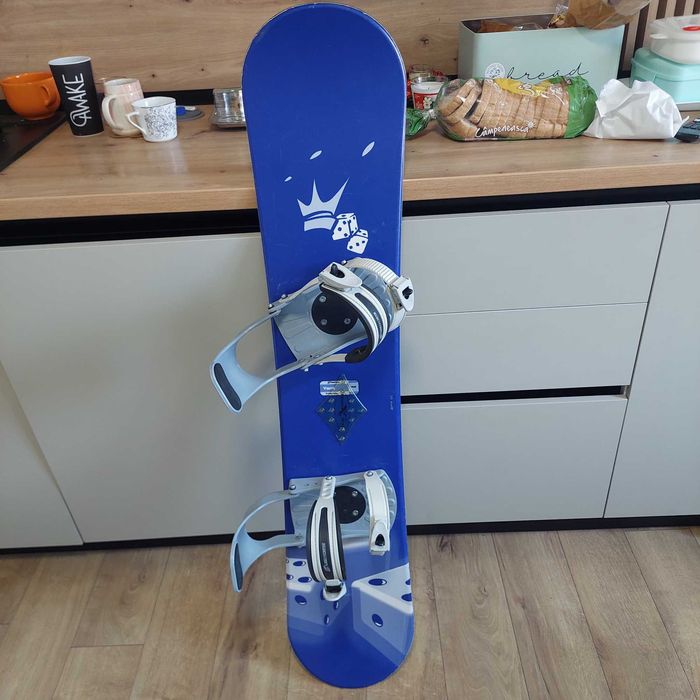 Placa snowboard cu legaturi 125 cm