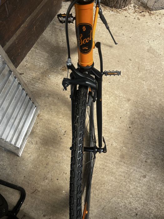 bicicleta scott sub 50 orange